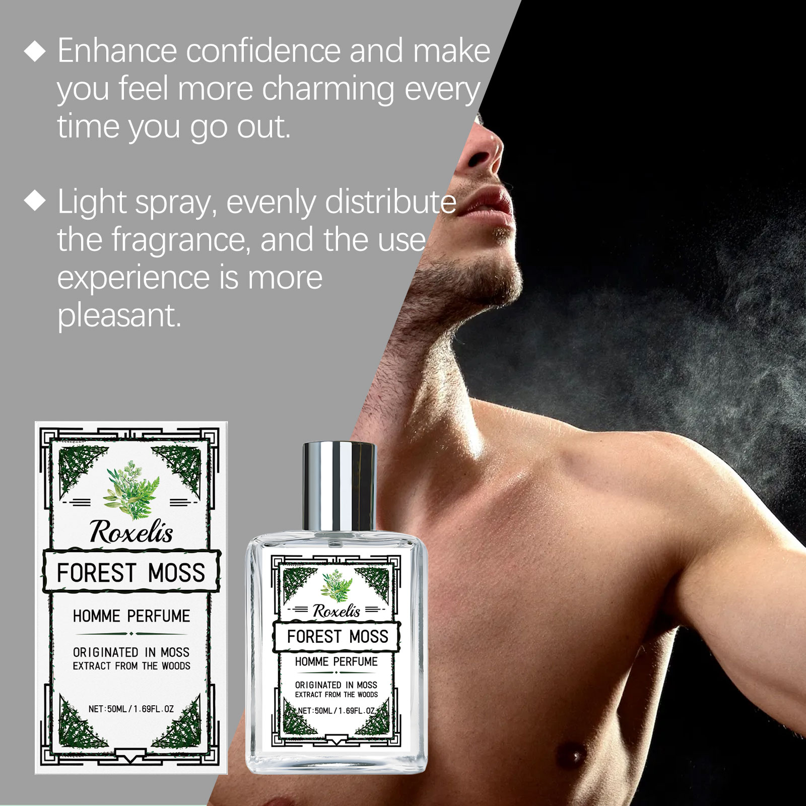Perfume Fragrance List - Roxelis 50ml Męski Perfumowany Balsam do